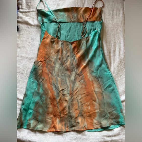 Multicolor Slip Dress - Picture 3 of 5